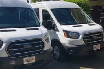 a police car parked in a parking lot